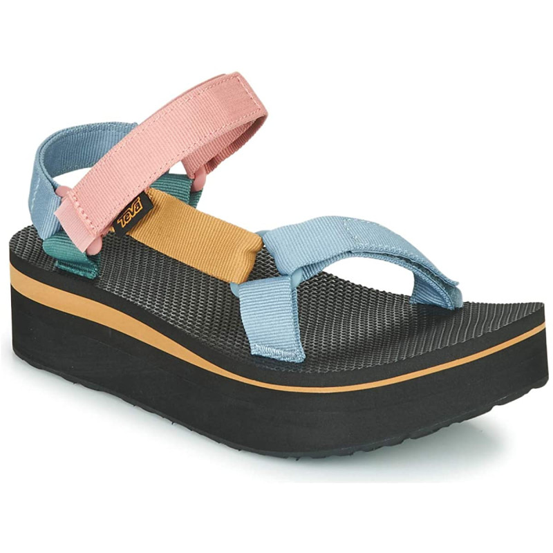 Sandalia Teva Flatform Universal W Multicoloree