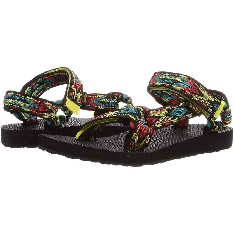 Sandalia Teva Original Universal W Jaune/Rojo/Azul