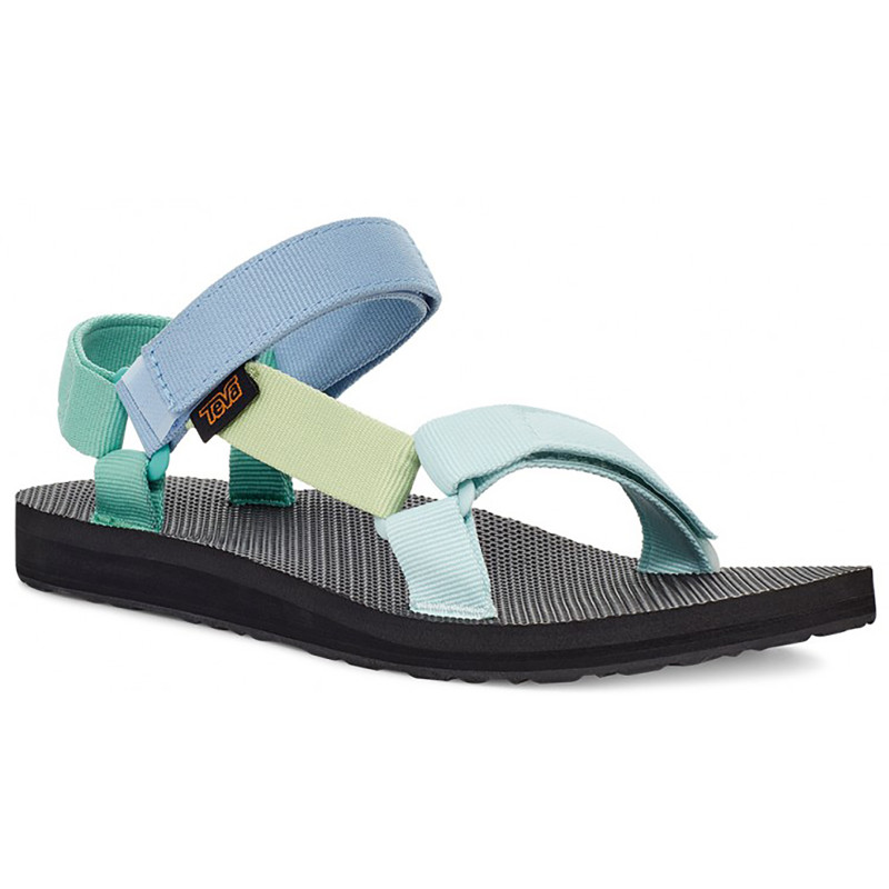 Sandales Teva Original Universal W Bleu / Vert