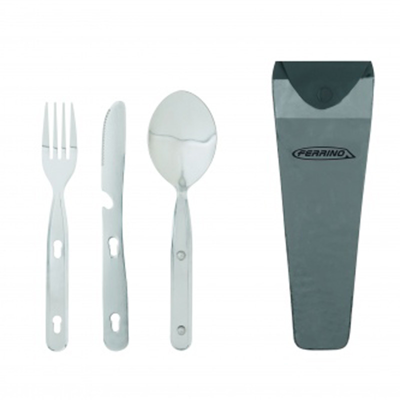 Acier inoxydable compact Ferrino Set