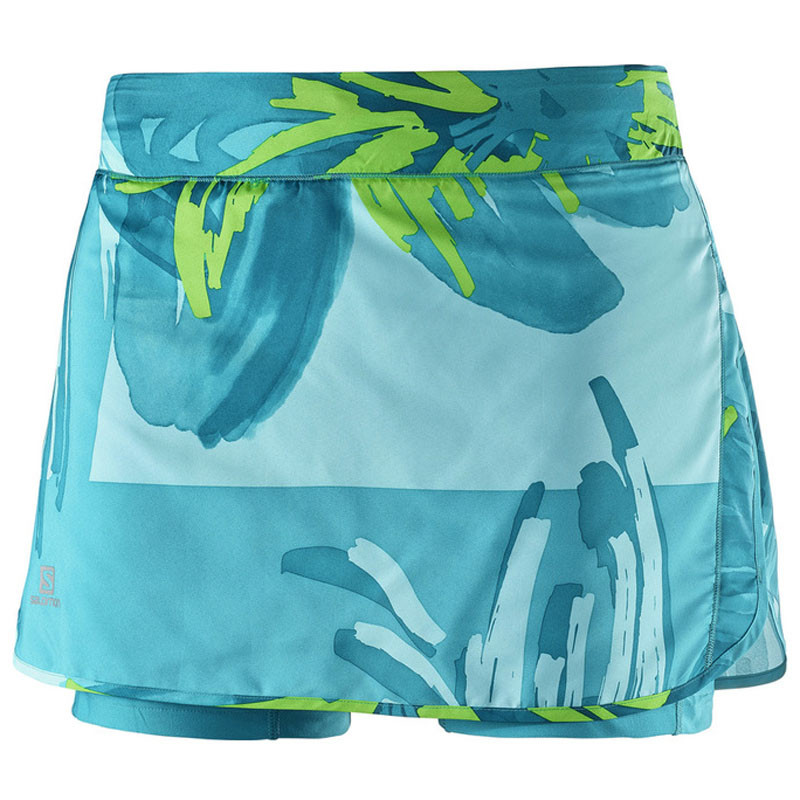 Petit Salomon Agile Skort Turquoise