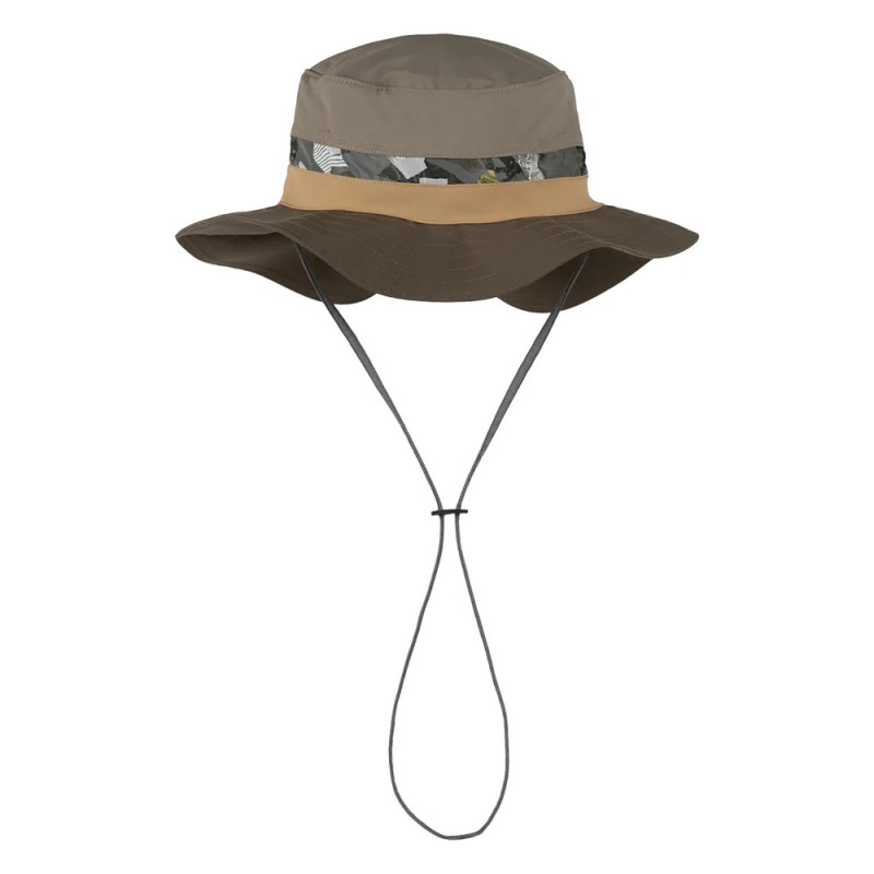 Chapeau Sombrero Buff Booney Beige/Green Wood