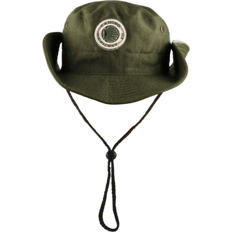 Chapeau Safari Pétoncle Camino de Santiago Vert