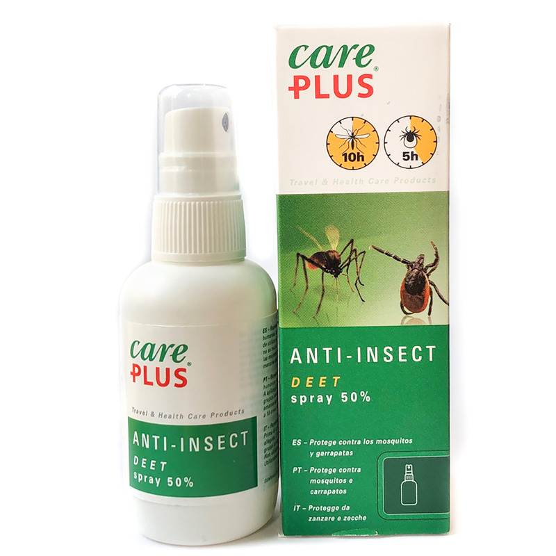 Spray anti-insectes Care Plus Deet 50%