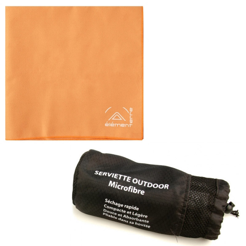 Serviette Elementerre Oasis Naranja 50X100 cm