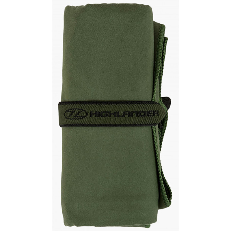Serviette de voyage en microfibre Highlander XL vert