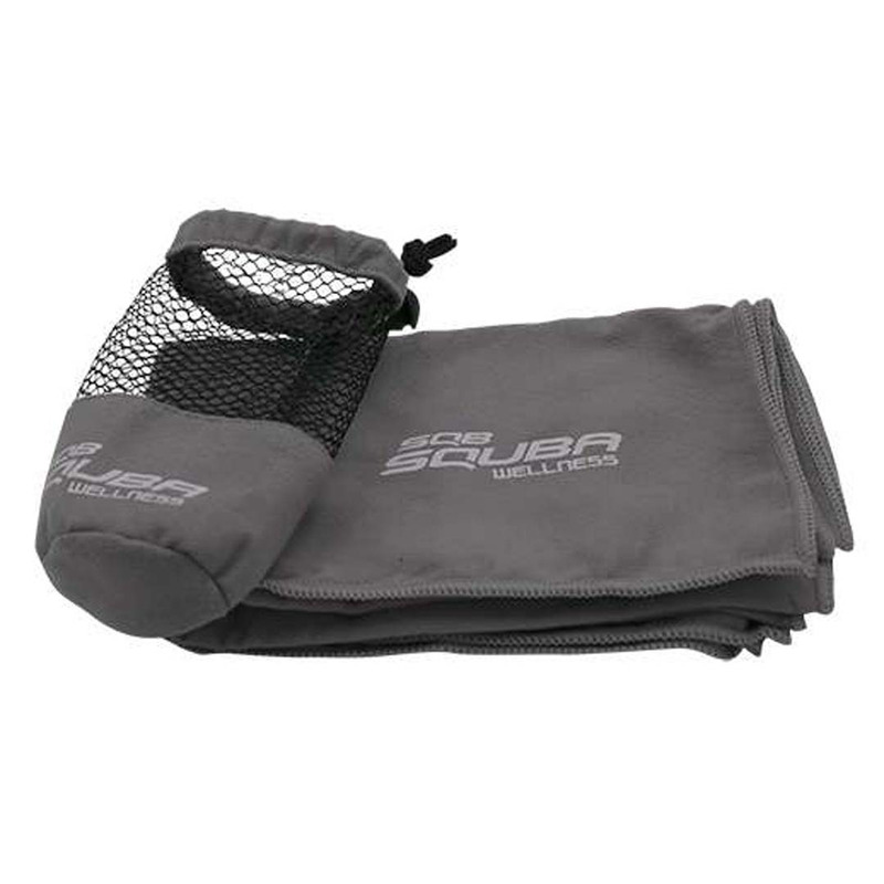 Serviette en microfibre Squba 1,30 x 80 Gris