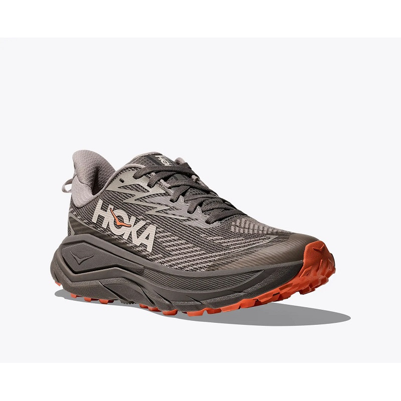 Zapatilla Hoka Challenger 8 W GTX Gris/Narrangé