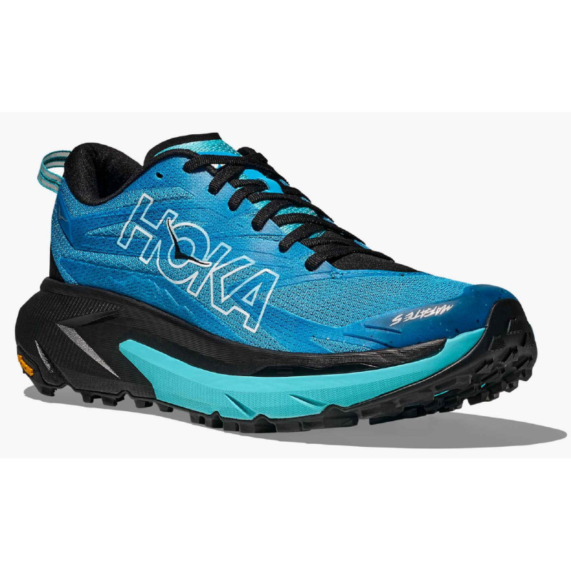 Chaussures Hoka Mafate 5 bleues