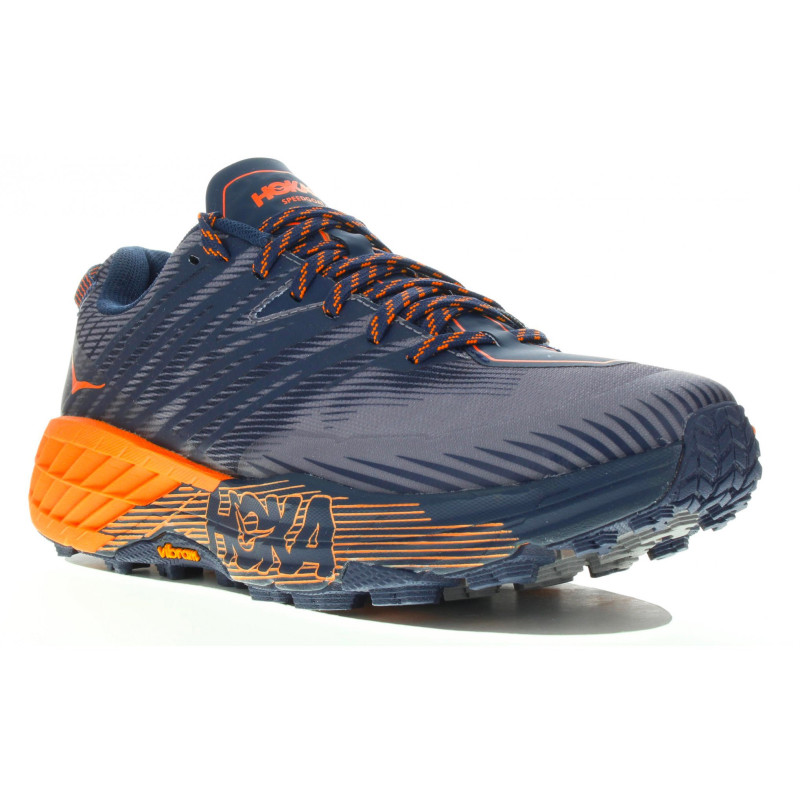 Chaussure Hoka Speedgoat 4 Marine / Orange