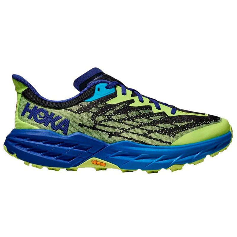Chaussure Hoka Speedgoat 5 Bleu/Lime