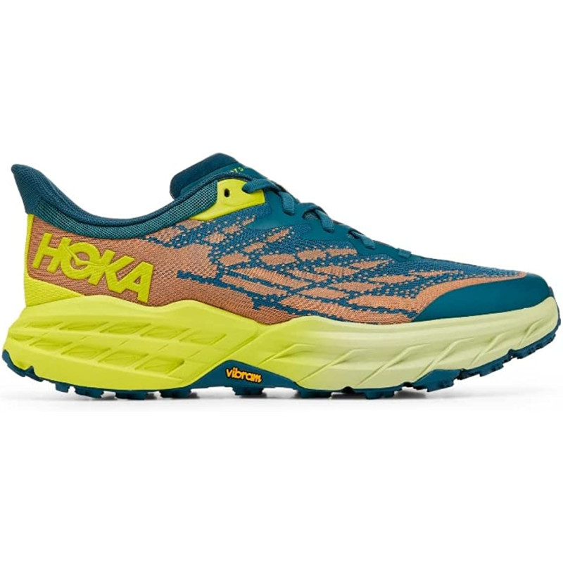 Chaussure Hoka Speedgoat 5 Bleu/lime/orange
