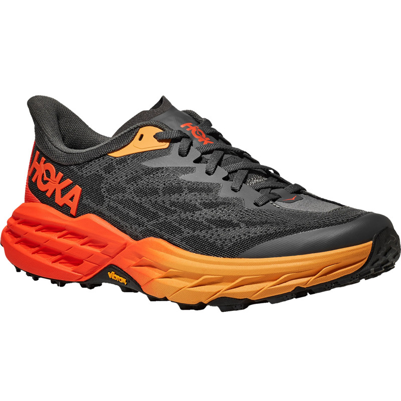 Chaussure Hoka Speedgoat 5 Gris/Orange