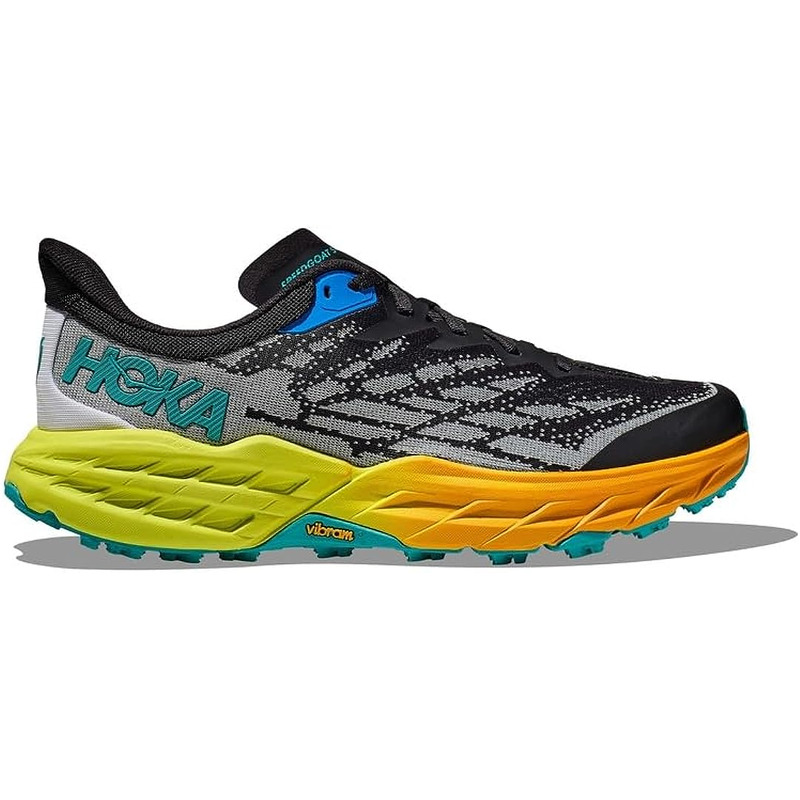 Chaussure Hoka Speedgoat 5 Nonir/Gris/Vert