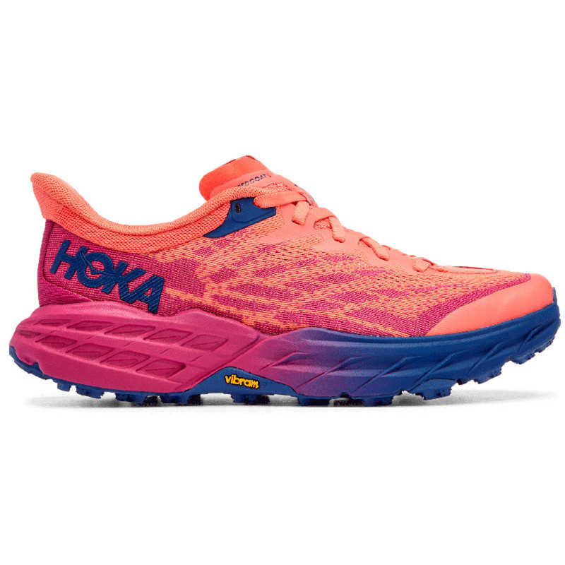 Chaussure Hoka Speedgoat 5 W Corail/Violet