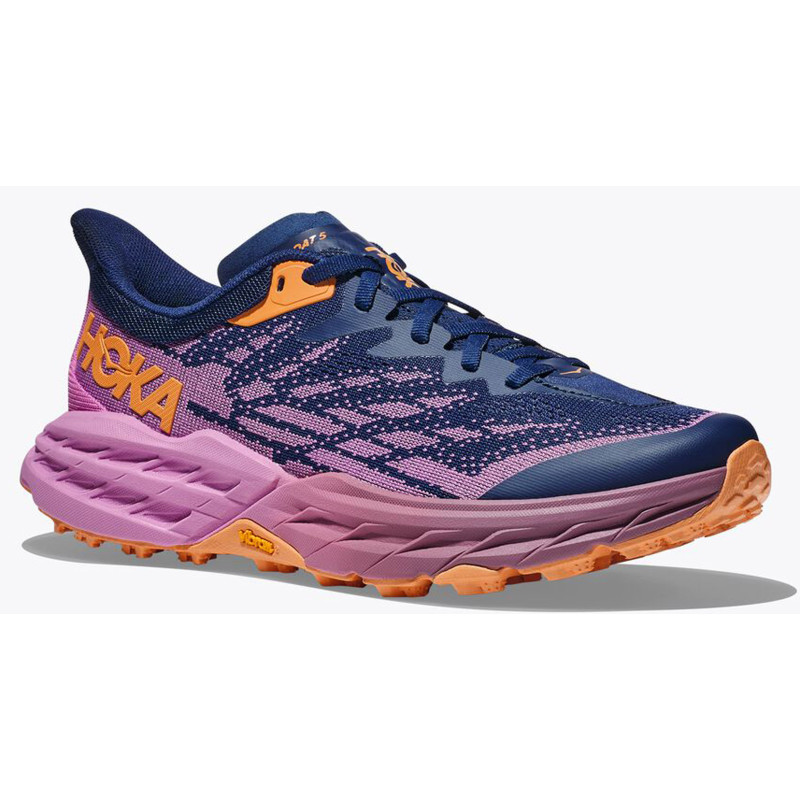 Chaussure Hoka Speedgoat 5 W Bleu Marine/Fuchsia