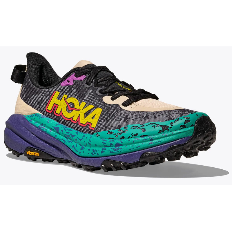 Chaussure Hoka Speedgoat 6 Gris/Vert/Violet