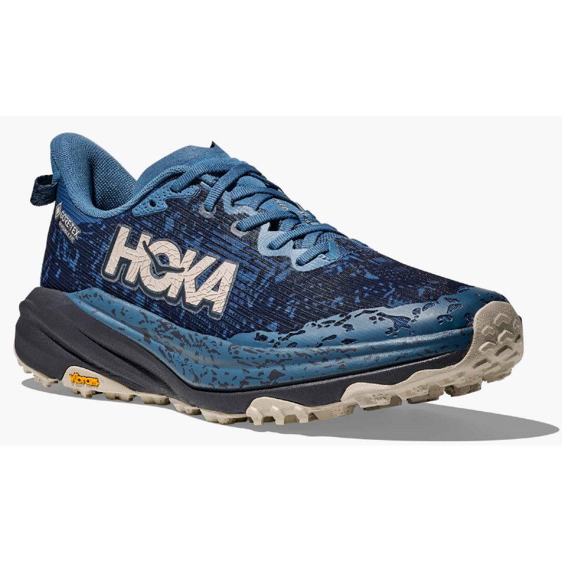 Chaussures Hoka Speedgoat 6 GTX bleues