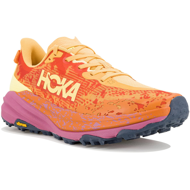 Chaussure Hoka Speedgoat 6 Rouge/Orange/Mauve