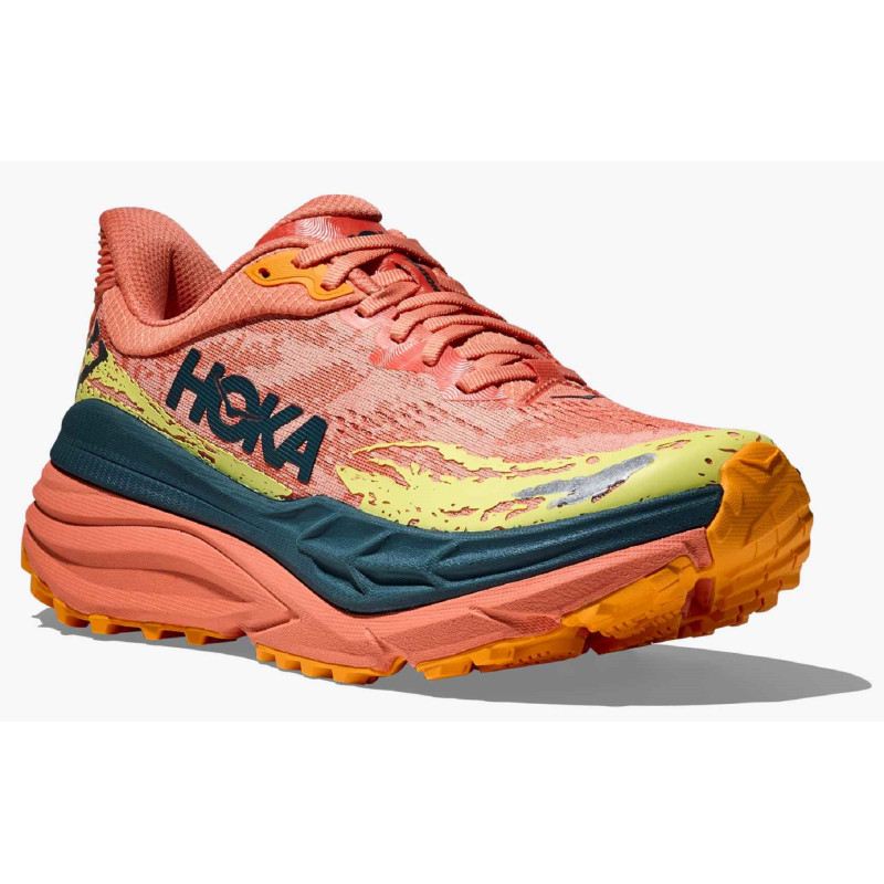 Chaussures Hoka Stinson 7 W corail