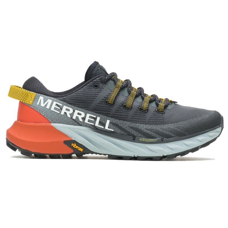 Chaussure Merrell Agility Peak 4 Nonir/Gris/Jaune