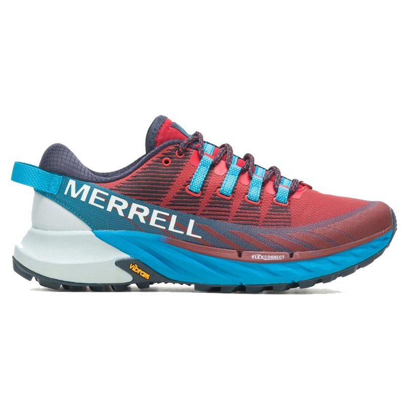 Chaussures Merrell Agility Peak 4 Rouge/Bleu