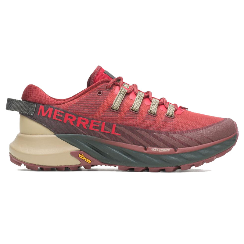 Chaussures Merrell Agility Peak 4 Rouge/Beige