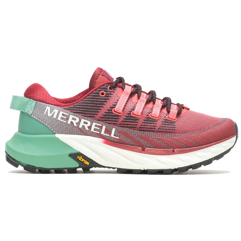 Chaussures Merrell Agility Peak 4 W Corail/Vert