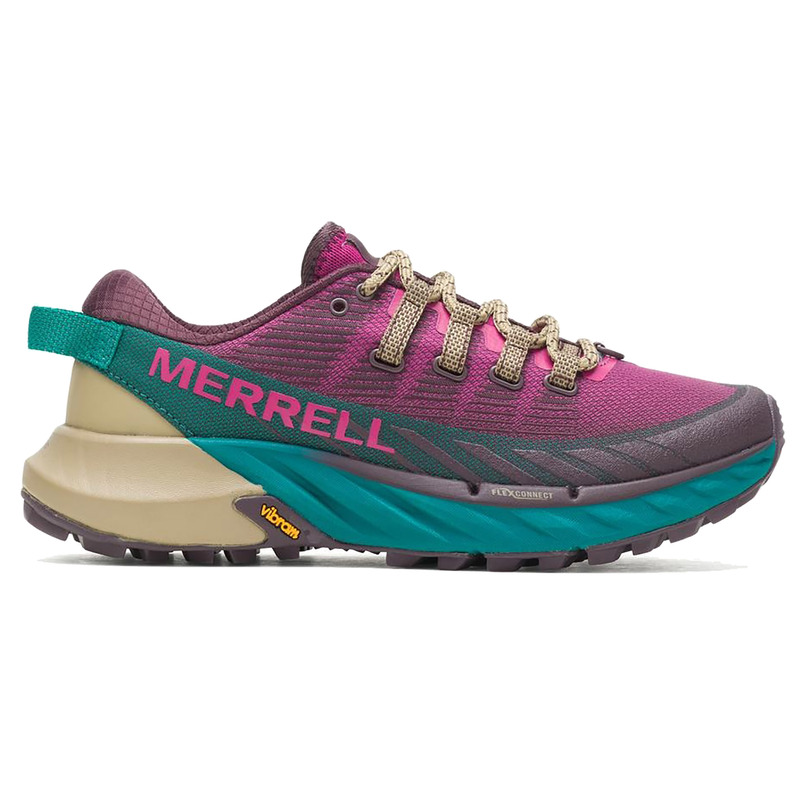 Chaussures Merrell Agility Peak 4 W Fuchsia/Aigue-marine