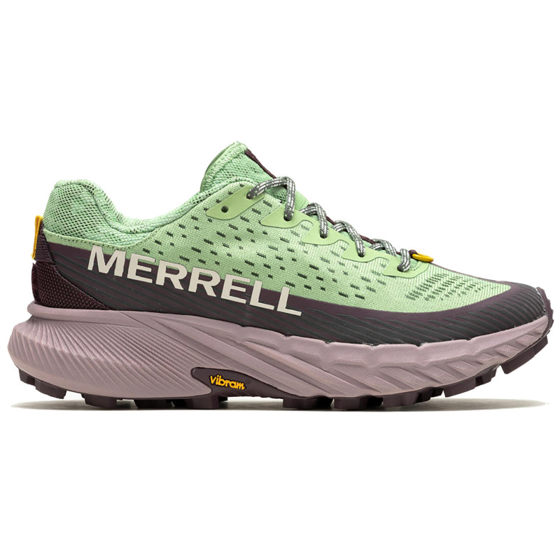 Chaussures Merrell Agility Peak 5 W Vert/Grenat