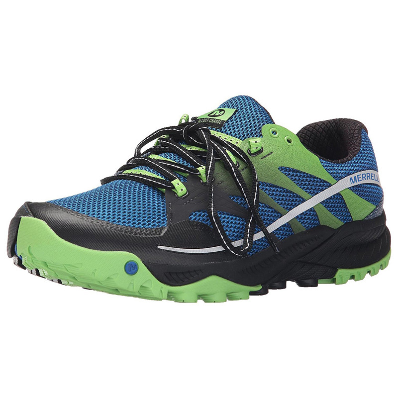 Zapatilla Merrell All Out Charge Bleu/Vert