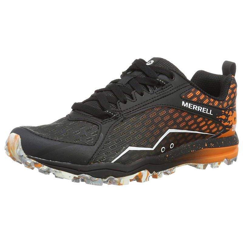 Zapatilla Merrell All Out Crush Tough Mudder W Nonir/Orange