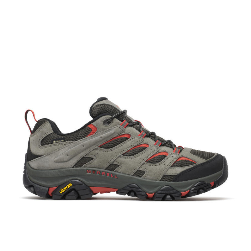 Zapatilla Merrell Moab 3 GTX Gris/Noir/Rojo