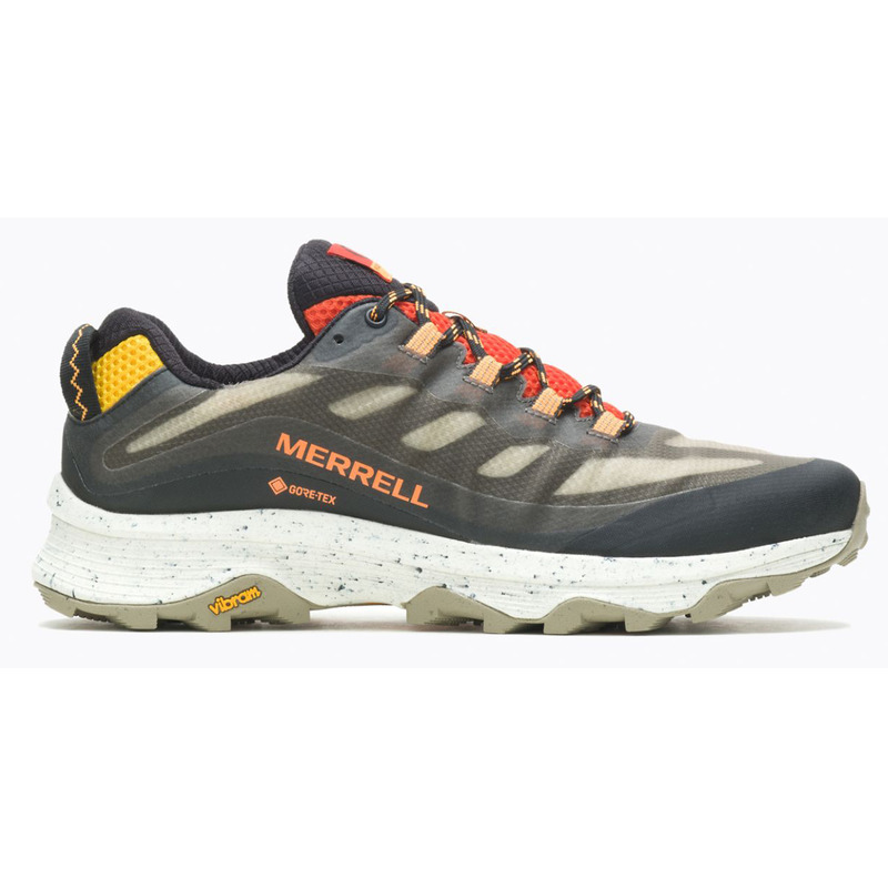 Chaussure Merrell Moab Speed GTX Marron/Noir/Rouge