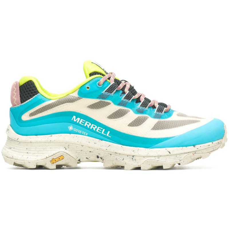 Chaussure Merrell Moab Speed GTX W Beige/Bleu