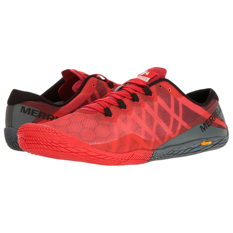 Zapatillas Merrell Vapor Glove 3 Rouge/ Gris