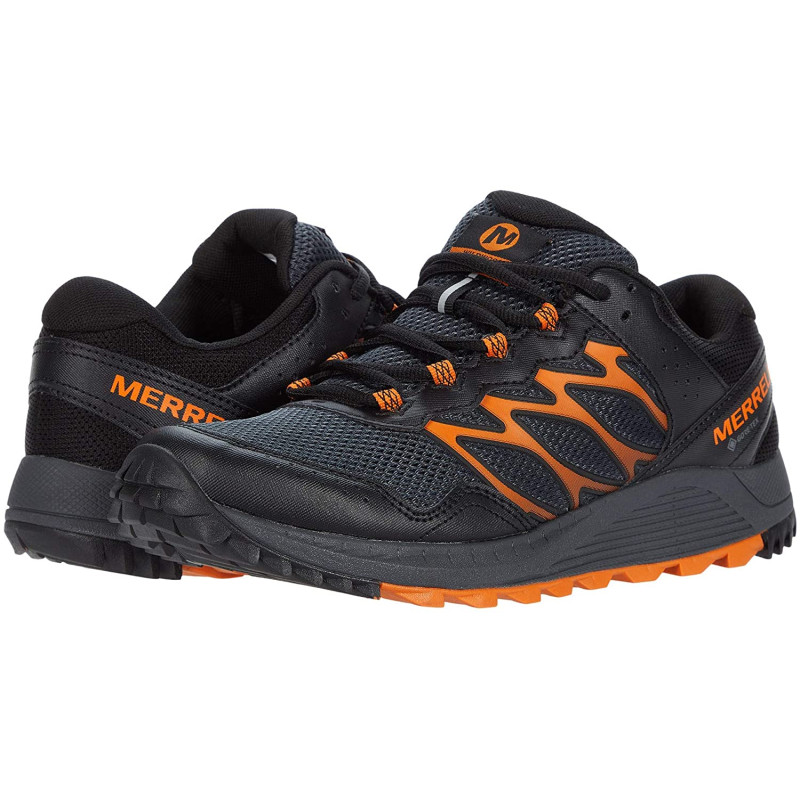 Zapatilla Merrell Wildwood GTX Noir/Orange