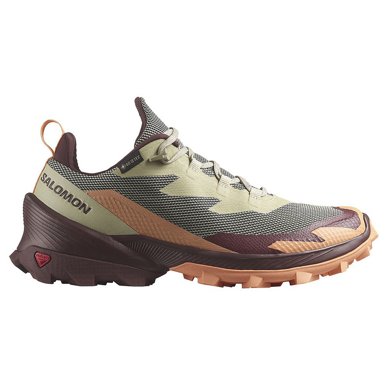 Chaussures Salomon Cross Over 2 GTX W Beige/Grenat/Saumon