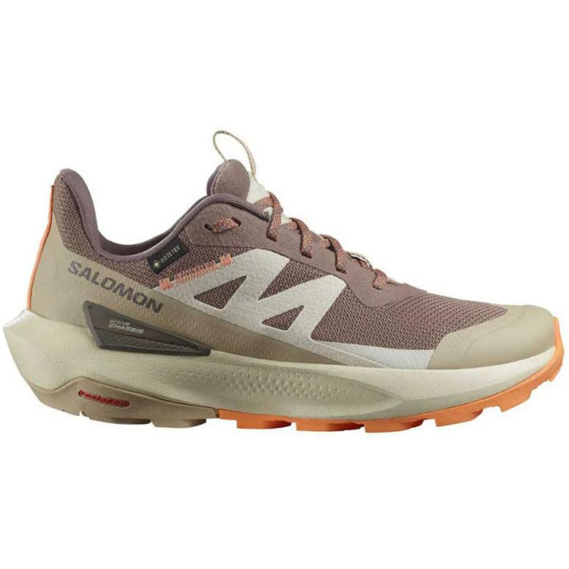 Chaussure Salomon Elixir Activ GTX W Marron/Beige
