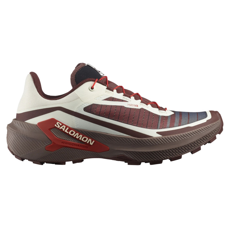 Zapatilla Salomon Genèse 2 Granate/Beige