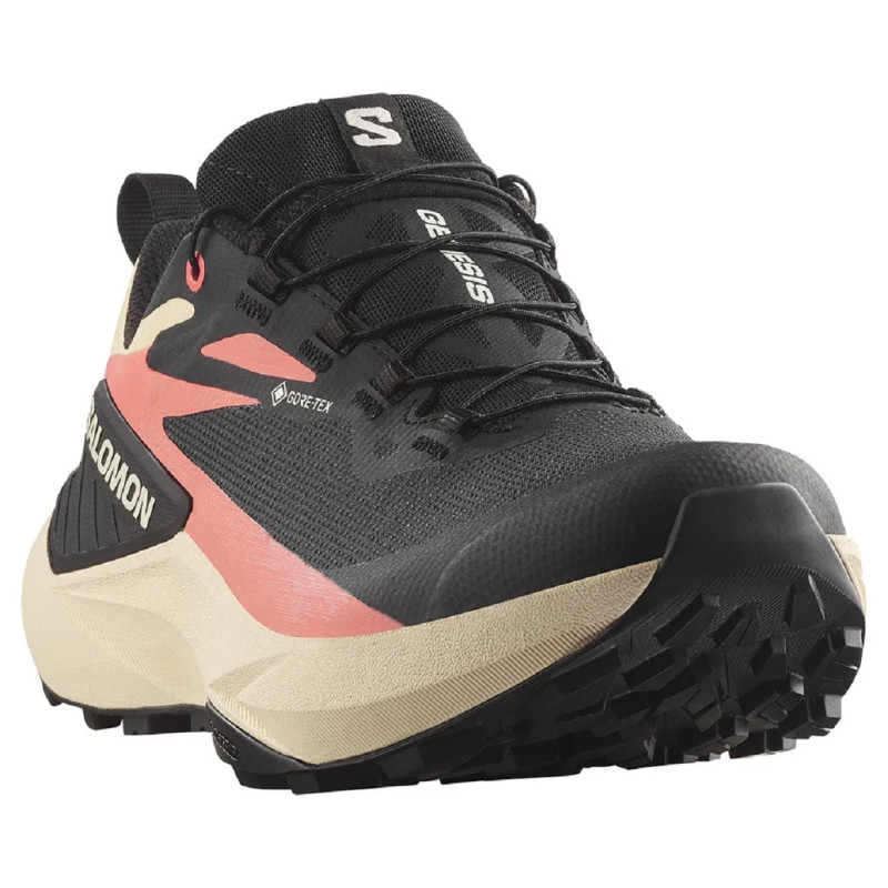 Chaussures Salomon Genesis GTX W Noir/Rose