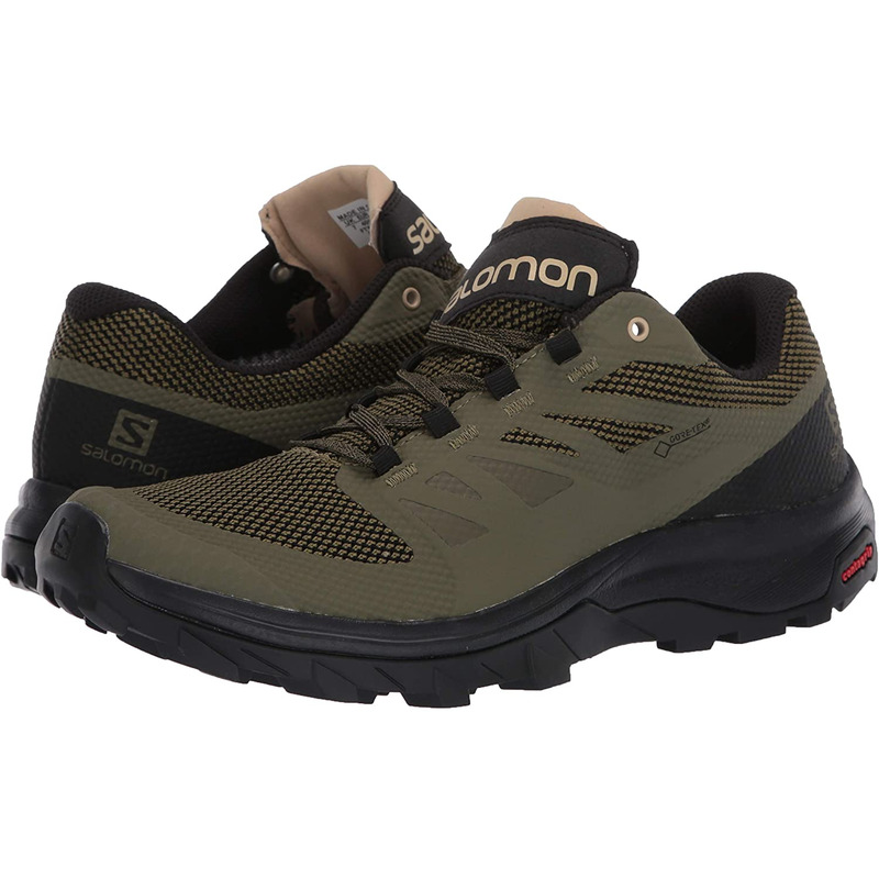 Présentation de Chaussure Salomon GTX Oliva verte