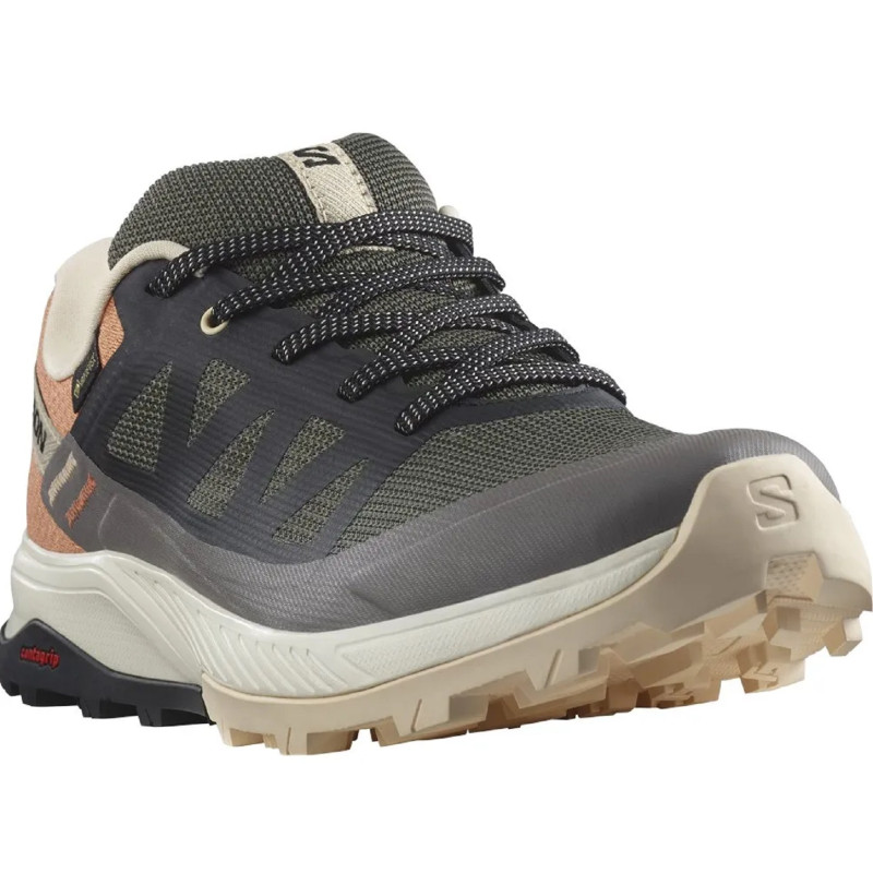 Salomon Outrise Gtx W Noir/Rose Sneaker