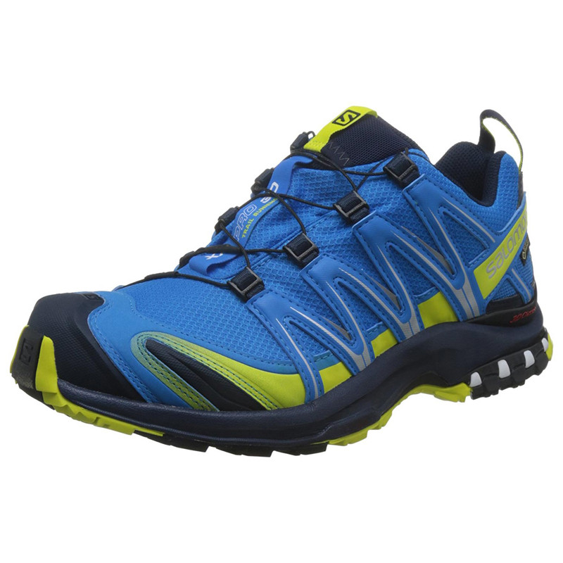 Zapatilla Salomon XA PRO 3D GTX Bleu/Lima/Negro