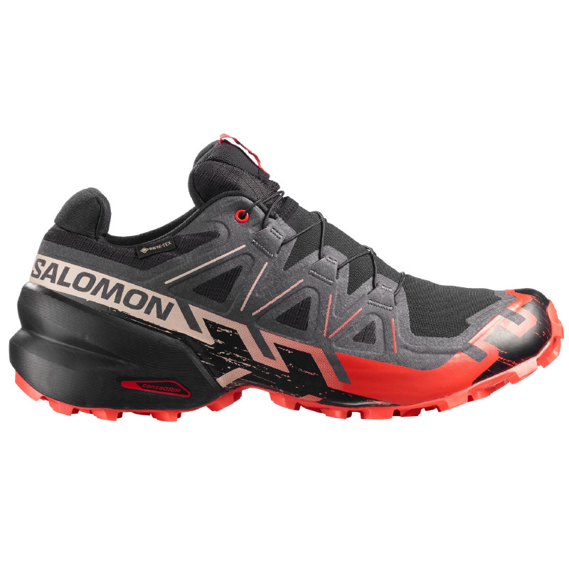 Zapatilla Salomon Speedcross 6 GTX Noir/Rojo