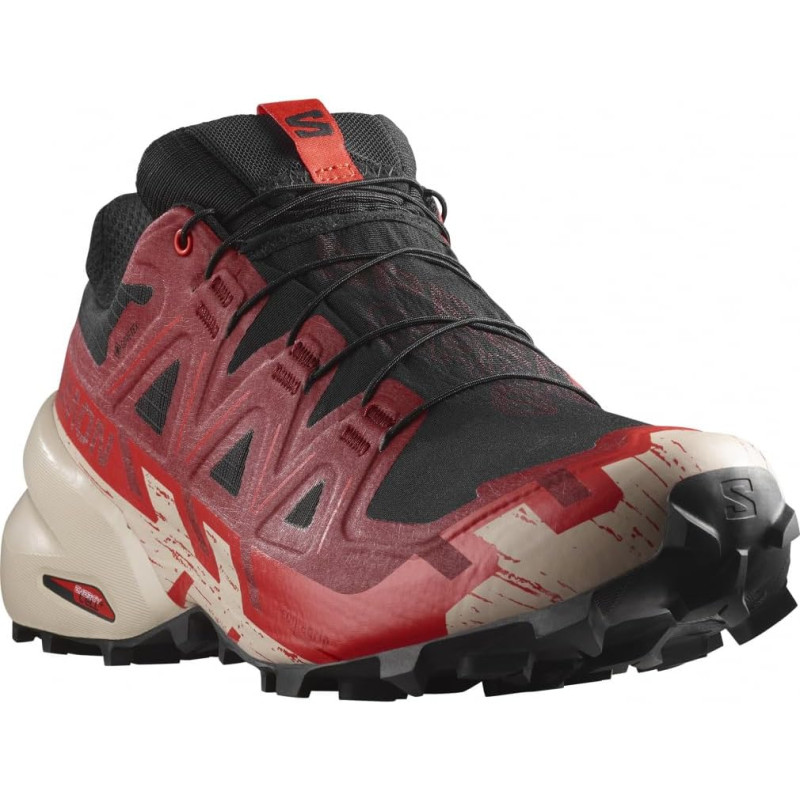 Chaussure Salomon Speedcross 6 GTX Rouge/Noir