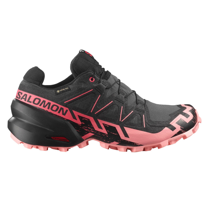 Zapatilla Solomon Speedcross 6 GTX W Noir/Rosa Fucsia