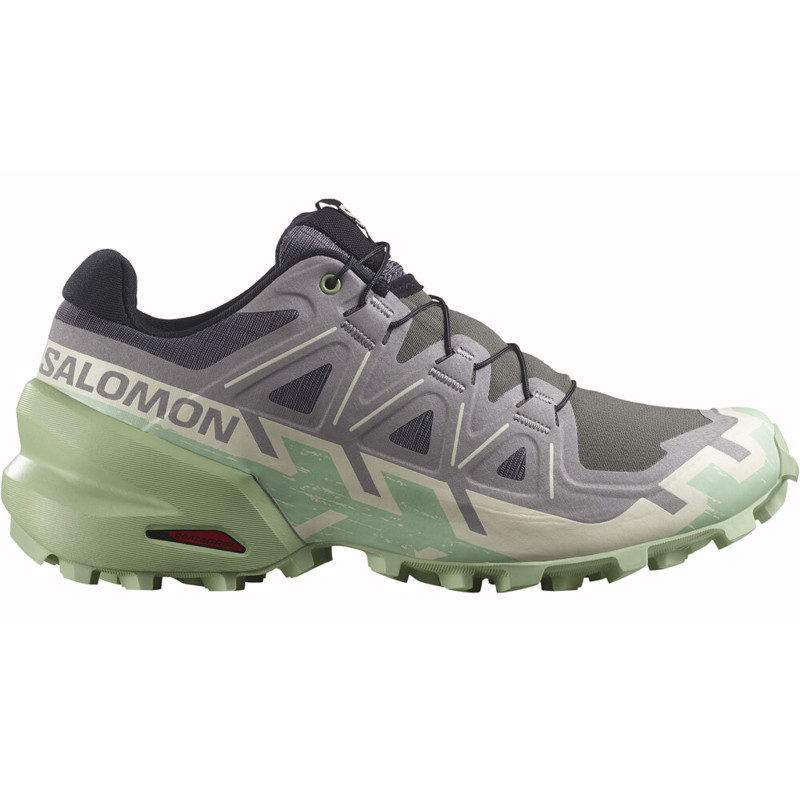 Chaussure Salomon Speedcross 6 W Gris/Vert