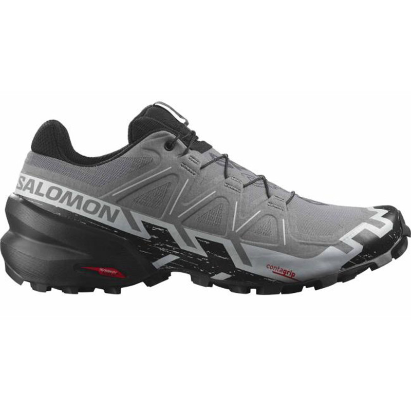 Chaussure de course Salomon Speedcross 6 Wide Gris