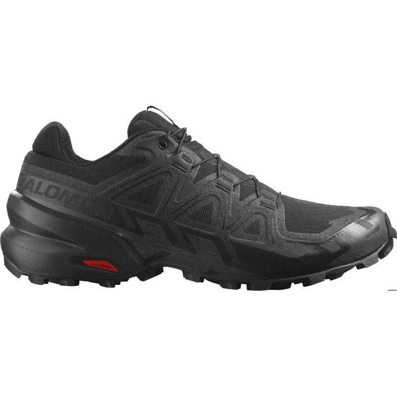 Chaussure de course Salomon Speedcross 6 Wide Black